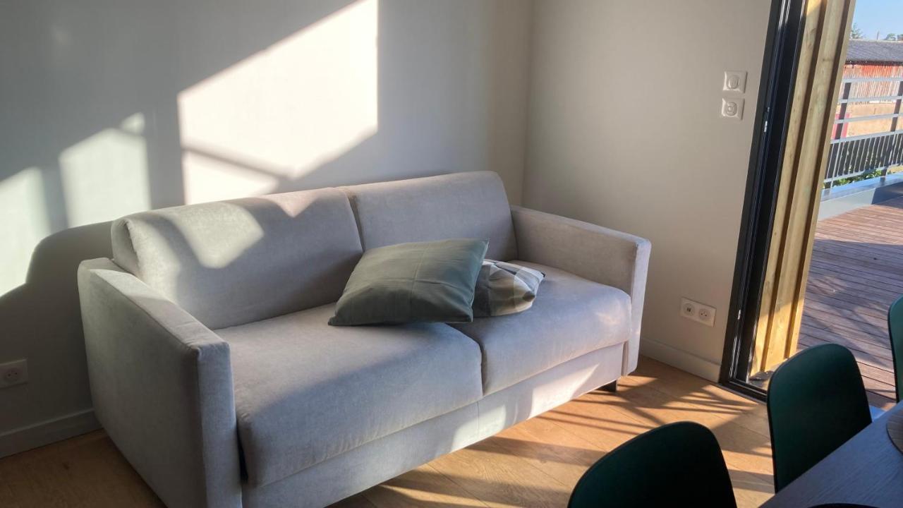 Au Coeur Du Bassin D'Arcachon,Tres Bel Appartement Avec Terrasse أودينج المظهر الخارجي الصورة