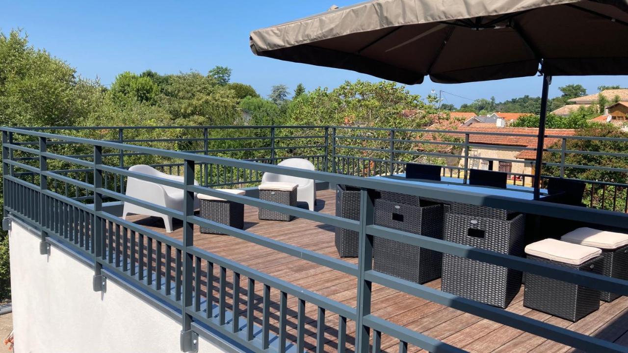 Au Coeur Du Bassin D'Arcachon,Tres Bel Appartement Avec Terrasse أودينج المظهر الخارجي الصورة